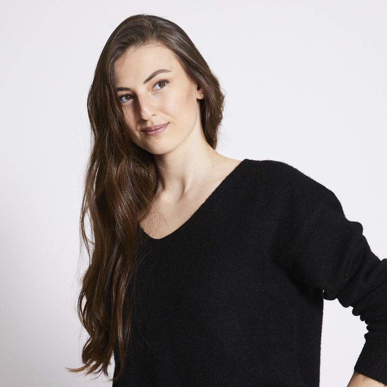 Strikket genser "Carola"